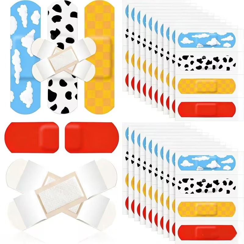 30 Pcs Cute Pattern Elastic Bandage Set